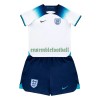 Maillot de Supporter Angleterre Domicile Coupe du Monde 2022 Pour Enfant